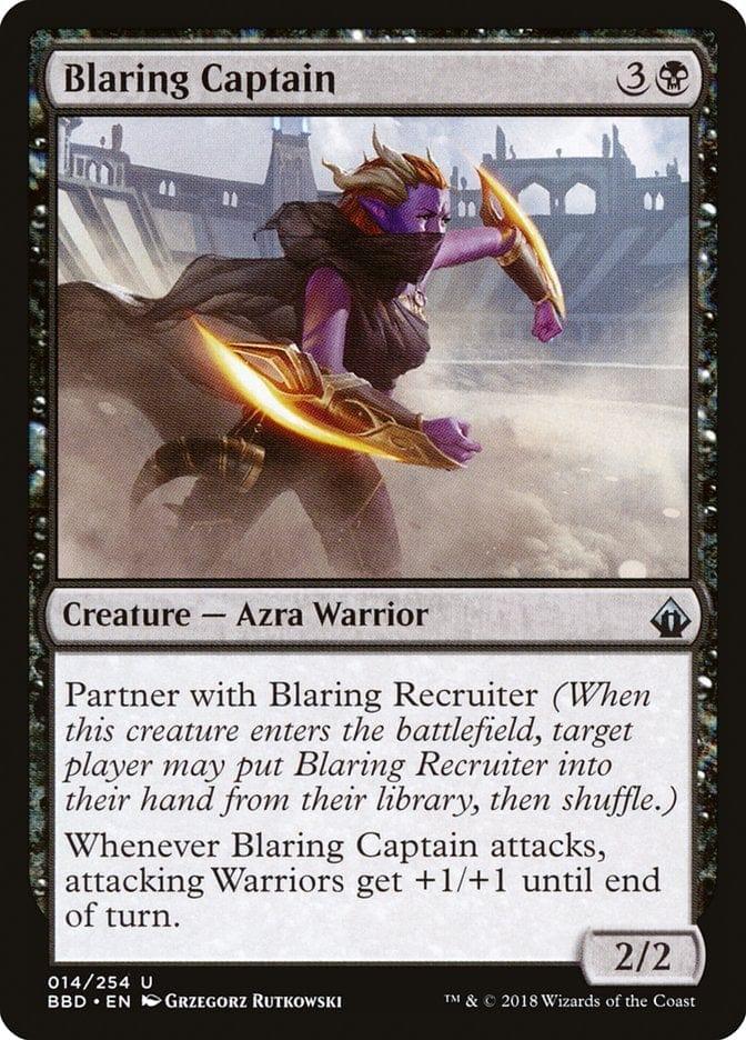 Magic: The Gathering MTG Single Blaring Captain [Battlebond]