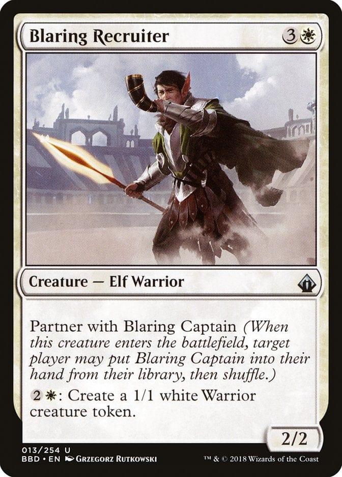 Magic: The Gathering MTG Single Blaring Recruiter [Battlebond]