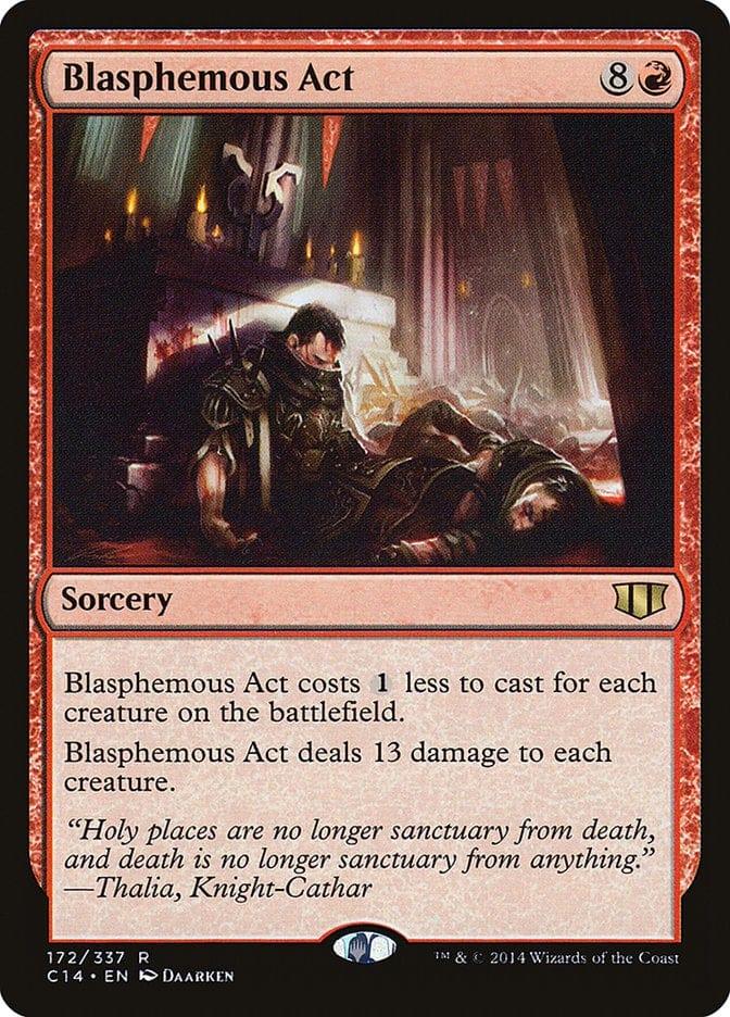 Magic: The Gathering MTG Single Blasphemous Act [Commander 2014]