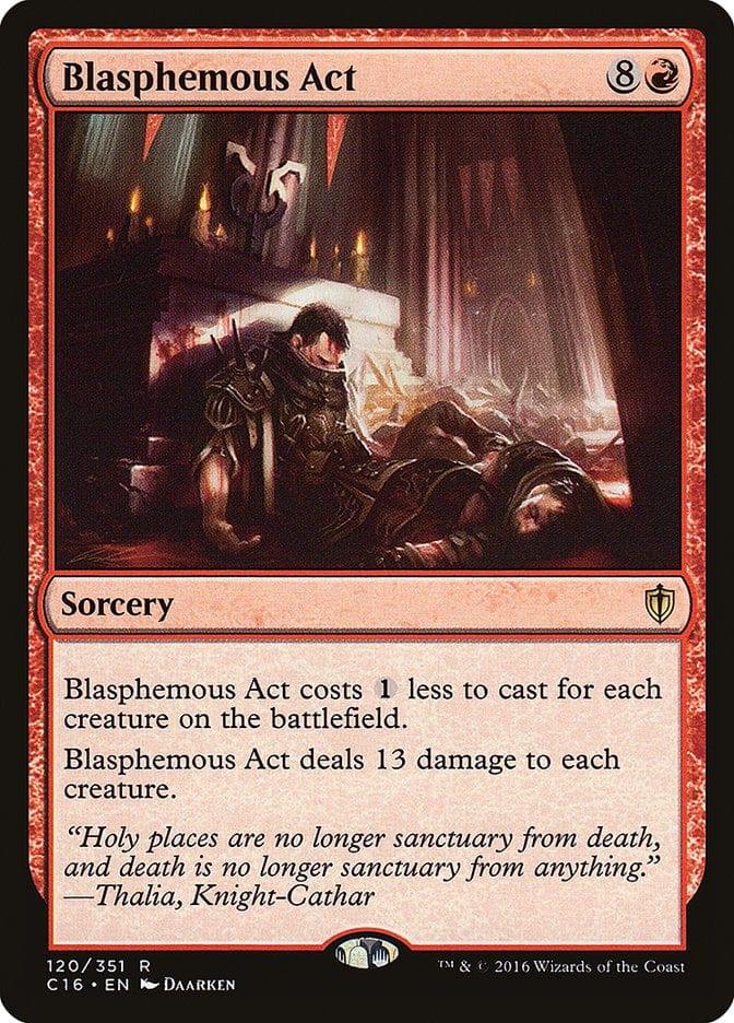 Magic: The Gathering MTG Single Blasphemous Act [Commander 2016]