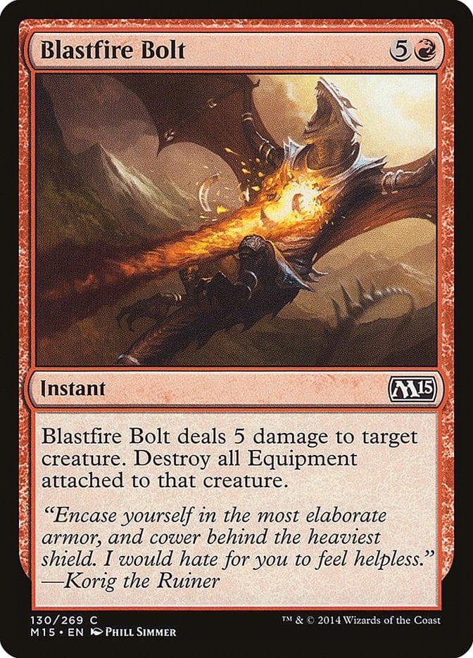 Magic: The Gathering MTG Single Blastfire Bolt [Magic 2015]