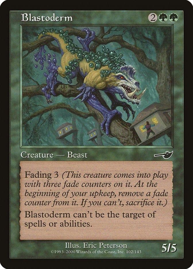 Magic: The Gathering MTG Single Blastoderm [Nemesis]