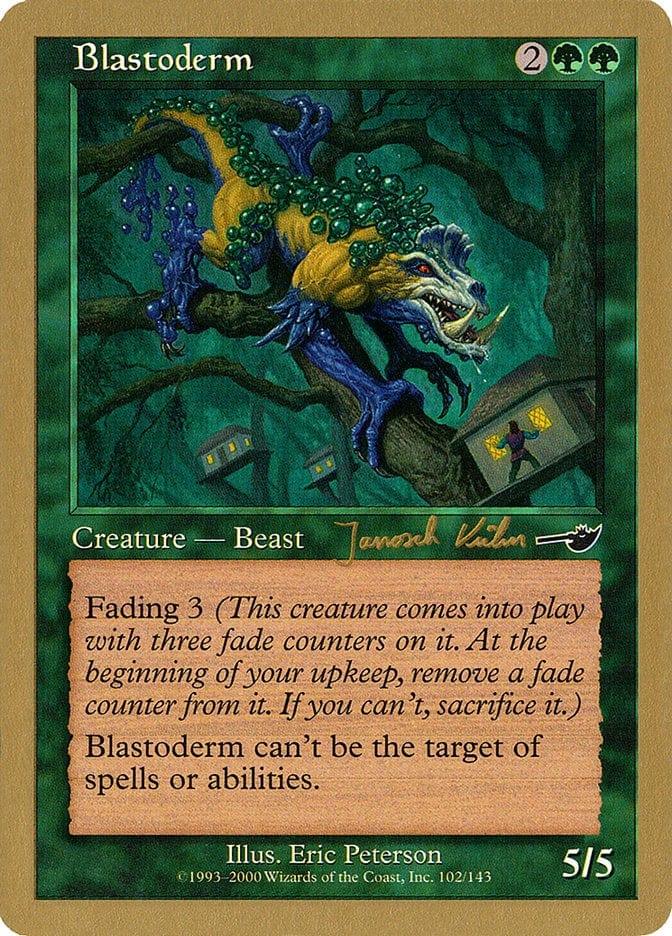 Magic: The Gathering MTG Single Blastoderm [World Championship Decks 2000]