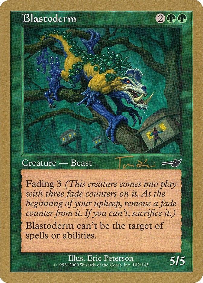 Magic: The Gathering MTG Single Blastoderm [World Championship Decks 2001]