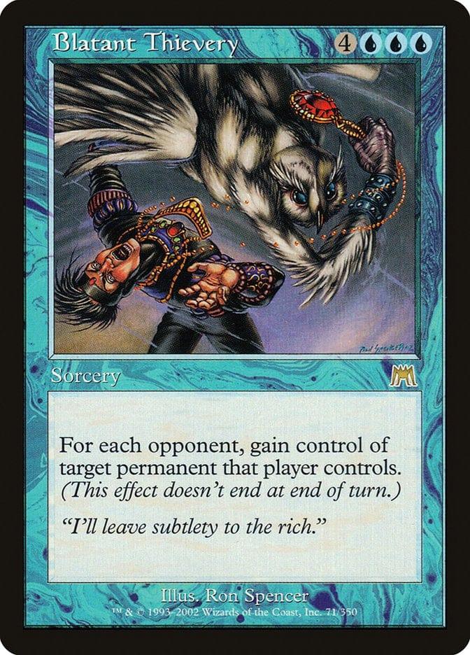 Magic: The Gathering MTG Single Blatant Thievery [Onslaught]