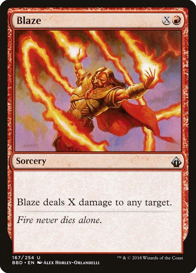 Magic: The Gathering MTG Single Blaze [Battlebond]