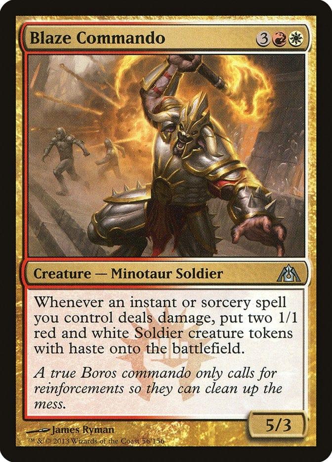 Magic: The Gathering MTG Single Blaze Commando [Dragon's Maze]