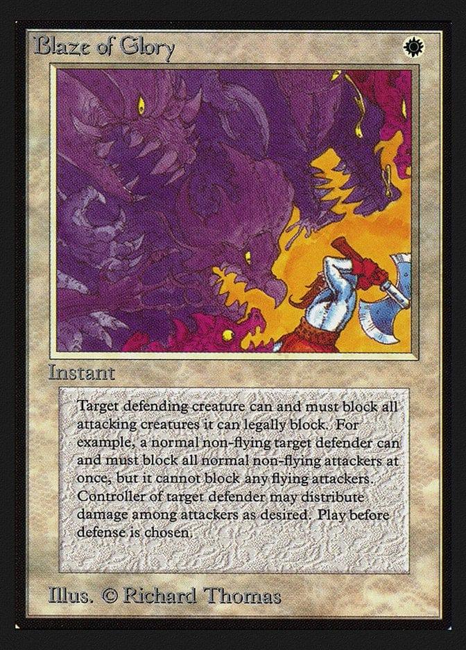Magic: The Gathering MTG Single Blaze of Glory [Collectors’ Edition]