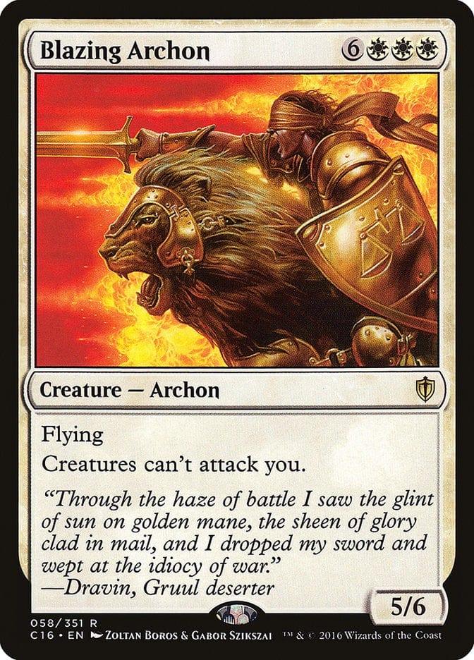 Magic: The Gathering MTG Single Blazing Archon [Commander 2016]