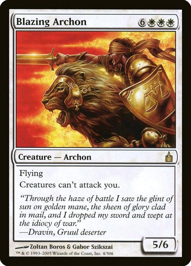 Magic: The Gathering MTG Single Blazing Archon [Ravnica: City of Guilds]