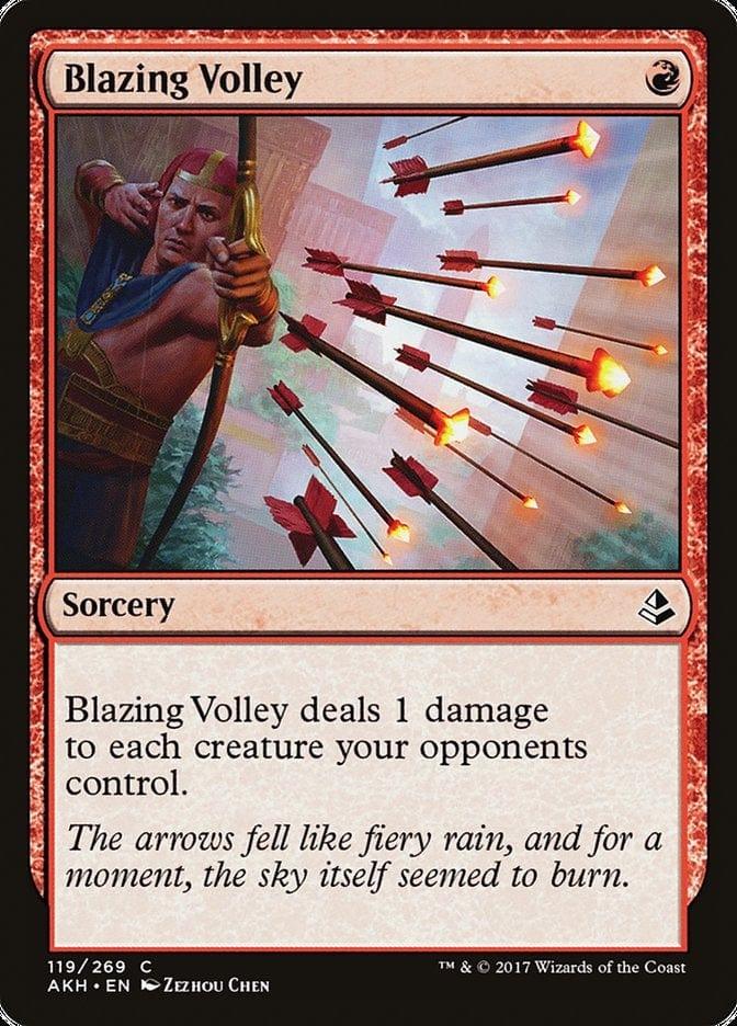Magic: The Gathering MTG Single Blazing Volley [Amonkhet]