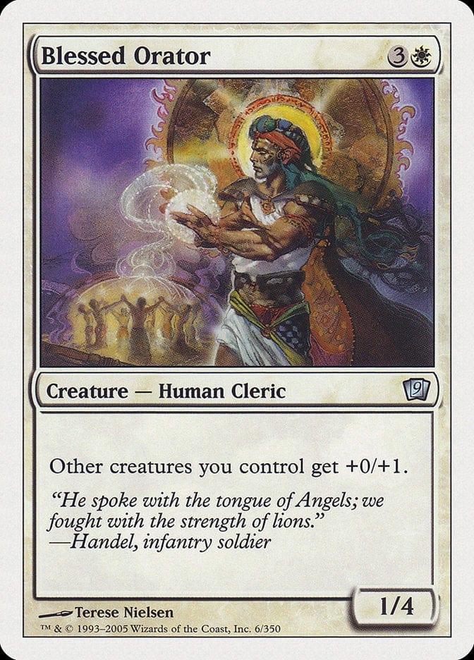 Magic: The Gathering MTG Single Blessed Orator [Ninth Edition]