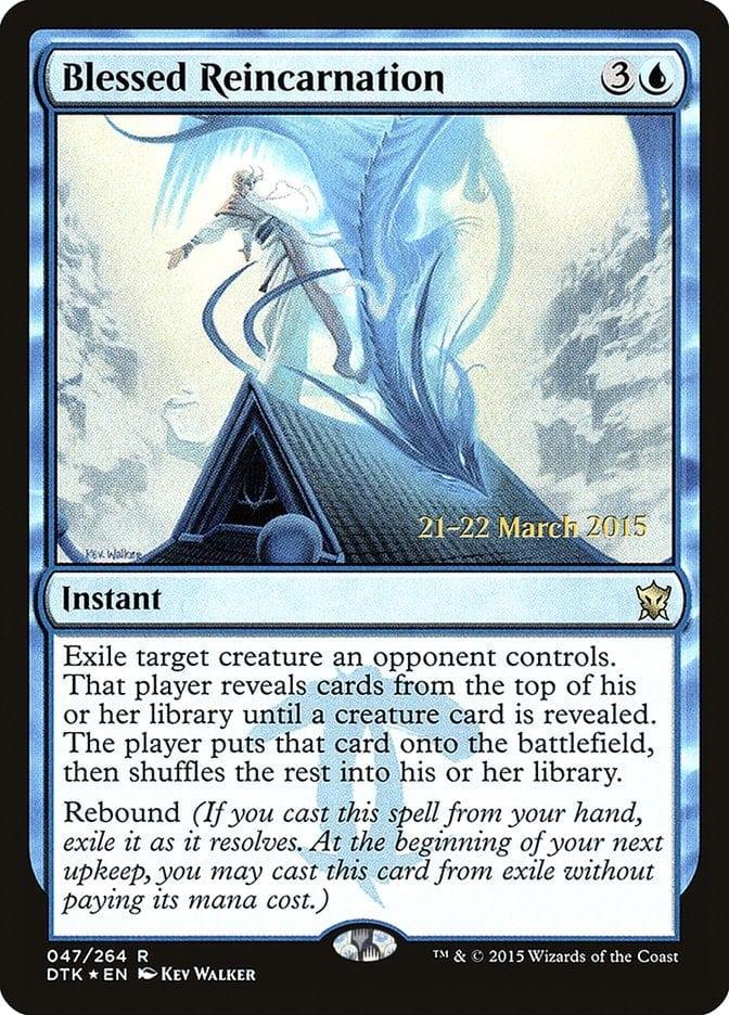 Magic: The Gathering MTG Single Blessed Reincarnation  [Dragons of Tarkir Prerelease Promos]