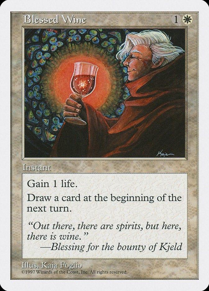 Magic: The Gathering MTG Single Blessed Wine [Fifth Edition]
