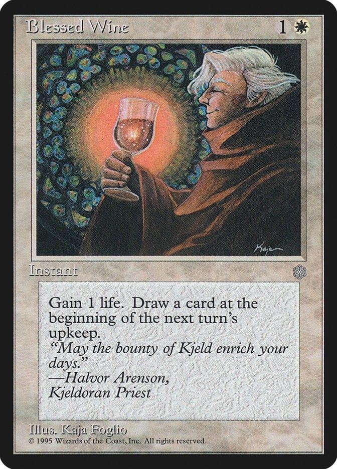 Magic: The Gathering MTG Single Blessed Wine [Ice Age]