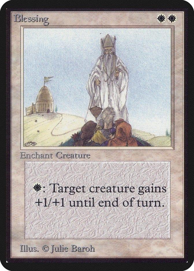 Magic: The Gathering MTG Single Blessing [Limited Edition Alpha]