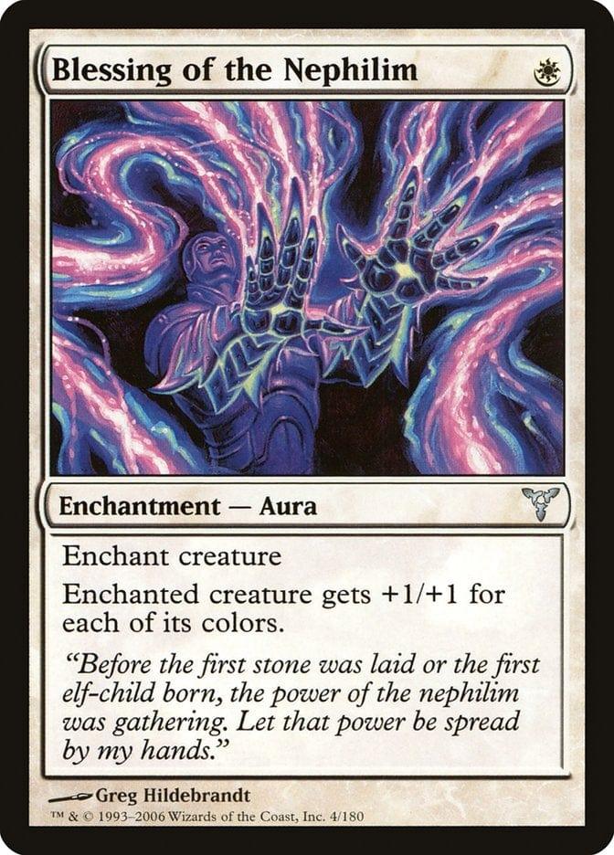 Magic: The Gathering MTG Single Blessing of the Nephilim [Dissension]