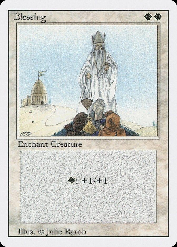Magic: The Gathering MTG Single Blessing [Revised Edition]