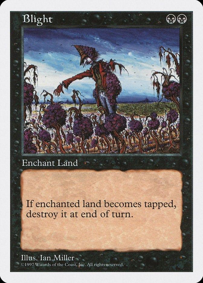 Magic: The Gathering MTG Single Blight [Fifth Edition]