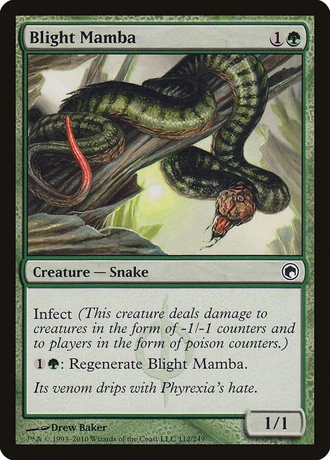Magic: The Gathering MTG Single Blight Mamba [Scars of Mirrodin]