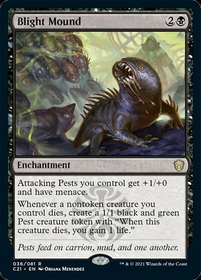 Magic: The Gathering MTG Single Blight Mound [Commander 2021]