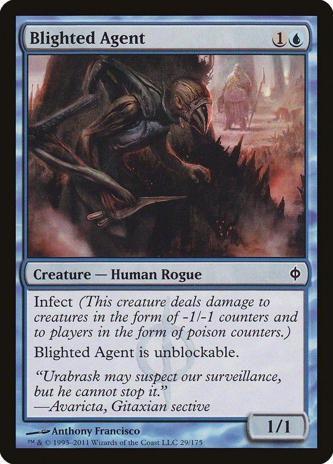 Magic: The Gathering MTG Single Blighted Agent [New Phyrexia]