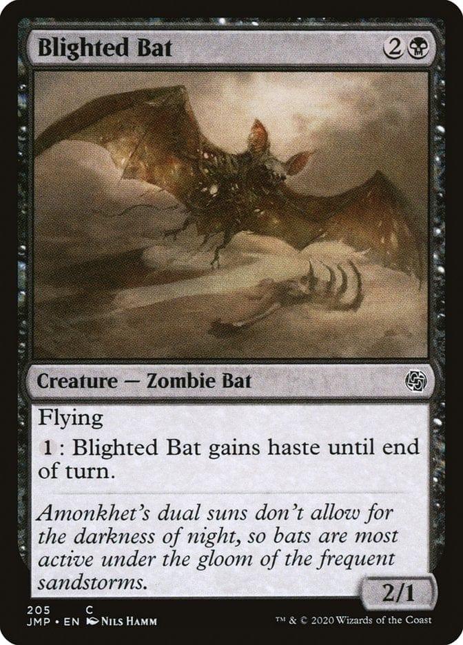 Magic: The Gathering MTG Single Blighted Bat [Jumpstart]