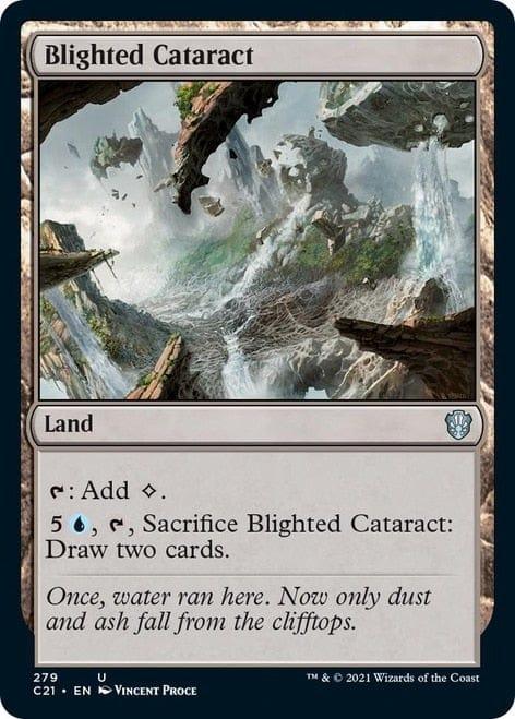 Magic: The Gathering MTG Single Blighted Cataract [Commander 2021]
