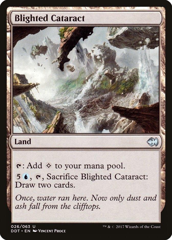 Magic: The Gathering MTG Single Blighted Cataract [Duel Decks: Merfolk vs. Goblins]