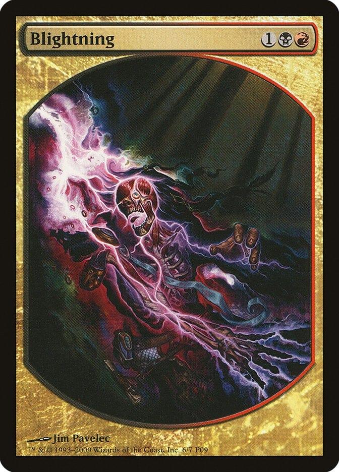 Magic: The Gathering MTG Single Blightning [Magic Player Rewards 2009]