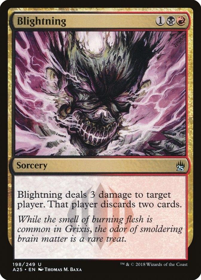 Magic: The Gathering MTG Single Blightning [Masters 25]