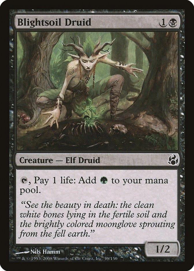 Magic: The Gathering MTG Single Blightsoil Druid [Morningtide]