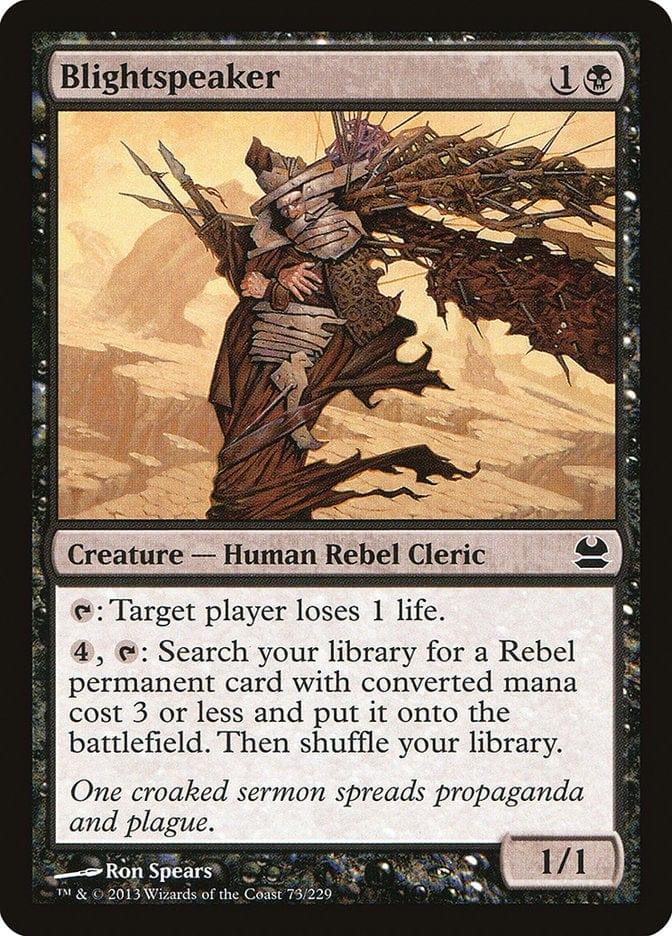 Magic: The Gathering MTG Single Blightspeaker [Modern Masters]