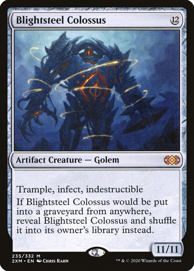 Magic: The Gathering MTG Single Blightsteel Colossus [Double Masters]