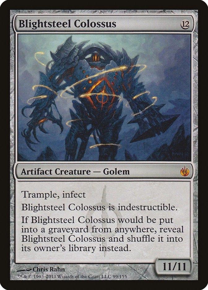 Magic: The Gathering MTG Single Blightsteel Colossus [Mirrodin Besieged]