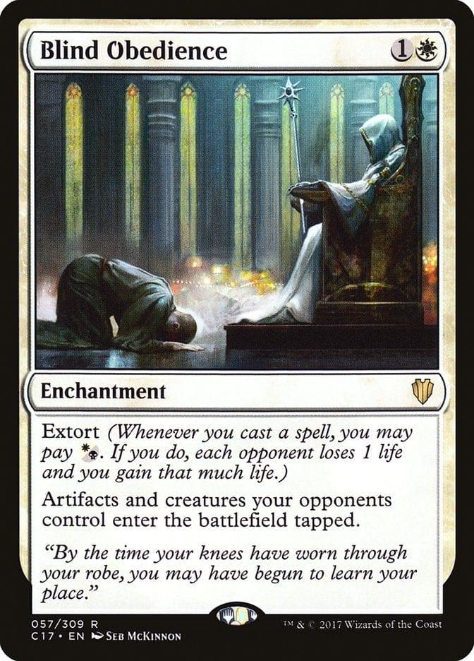 Magic: The Gathering MTG Single Blind Obedience [Commander 2017]