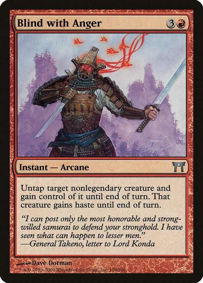 Magic: The Gathering MTG Single Blind with Anger [Champions of Kamigawa]