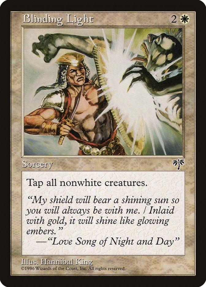 Magic: The Gathering MTG Single Blinding Light [Mirage]