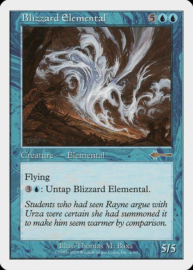 Magic: The Gathering MTG Single Blizzard Elemental [Beatdown Box Set]