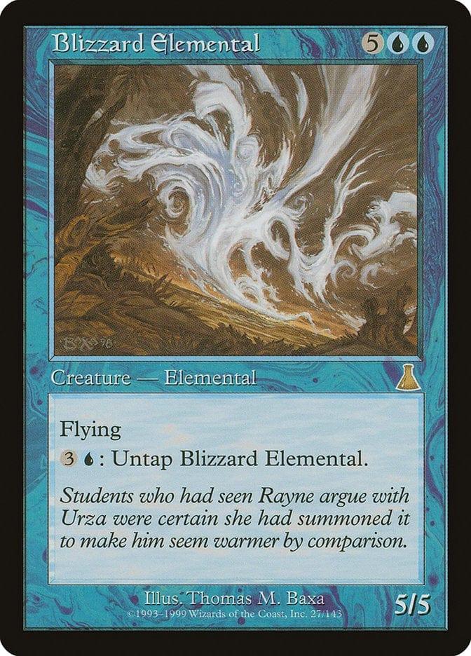 Magic: The Gathering MTG Single Blizzard Elemental [Urza's Destiny]