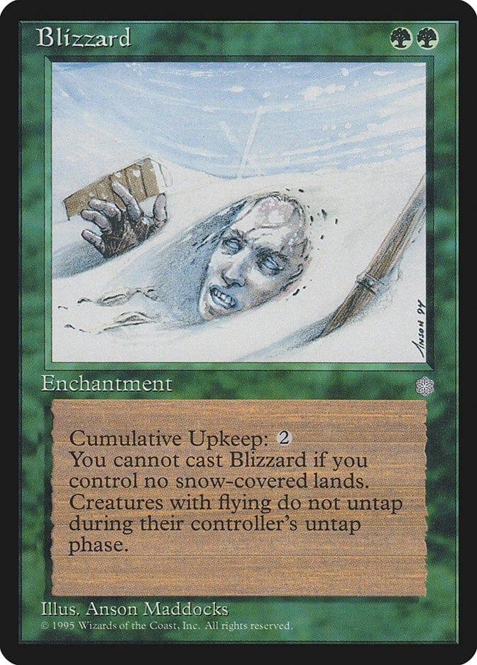 Magic: The Gathering MTG Single Blizzard [Ice Age]
