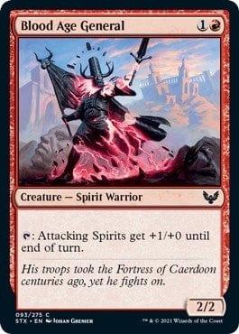 Magic: The Gathering MTG Single Blood Age General [Strixhaven: School of Mages]