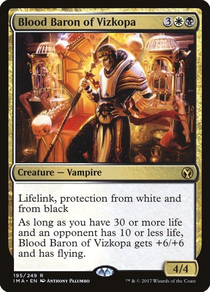 Magic: The Gathering MTG Single Blood Baron of Vizkopa [Iconic Masters]