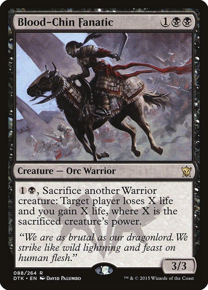 Magic: The Gathering MTG Single Blood-Chin Fanatic [Dragons of Tarkir]