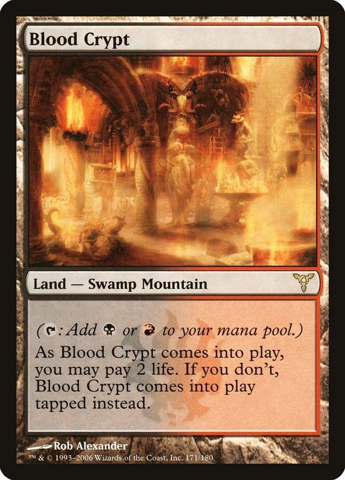 Magic: The Gathering MTG Single Blood Crypt [Dissension]