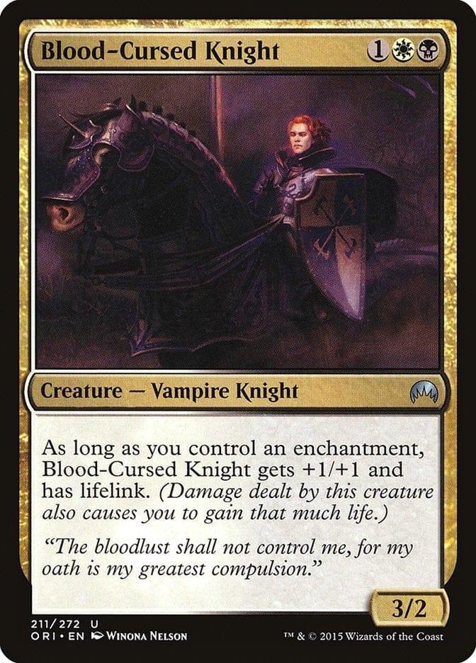Magic: The Gathering MTG Single Blood-Cursed Knight [Magic Origins]