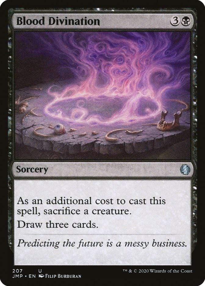 Magic: The Gathering MTG Single Blood Divination [Jumpstart]