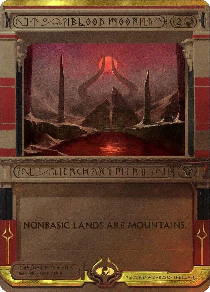 Magic: The Gathering MTG Single Blood Moon (Invocation) [Amonkhet Invocations]