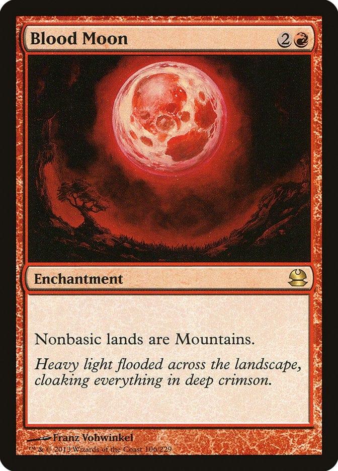 Magic: The Gathering MTG Single Blood Moon [Modern Masters]