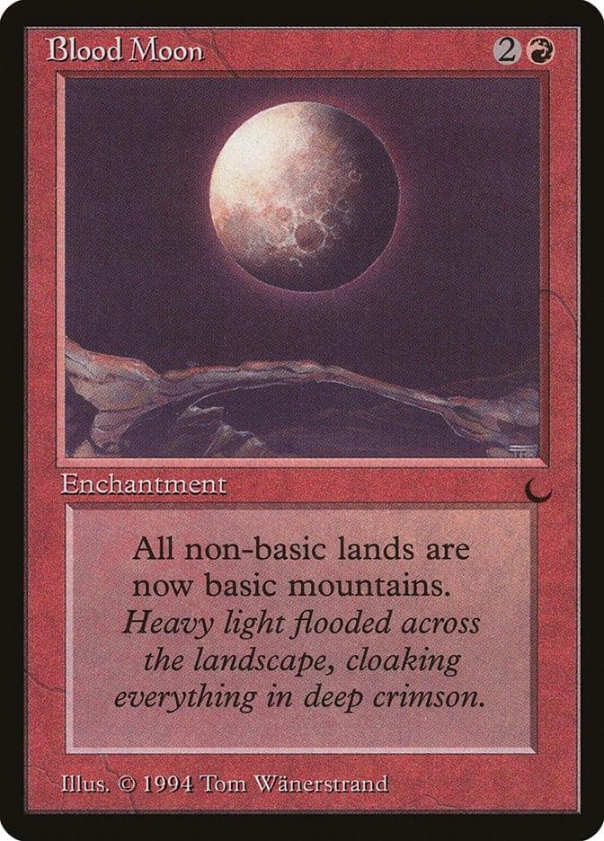 Magic: The Gathering MTG Single Blood Moon [The Dark]
